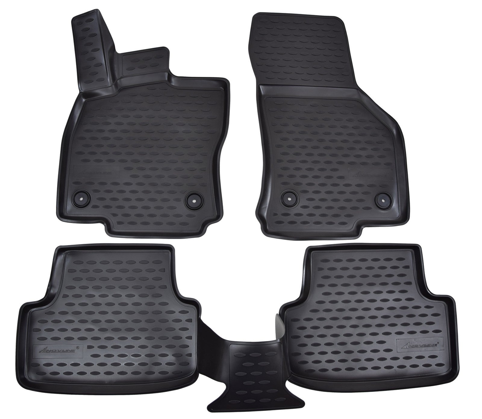 Covorase din cauciuc tip tavita Premium, Seat Leon, 2012-2020