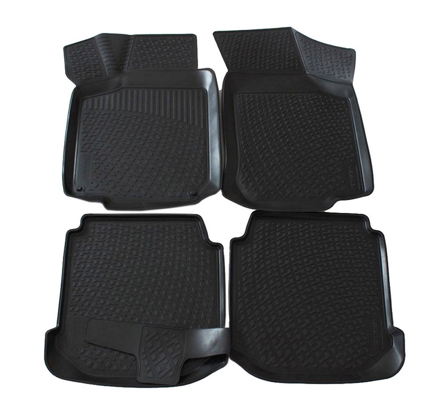 Covorase din cauciuc tip tavita Premium, Skoda Octavia, 1996-2010