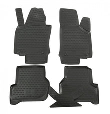 Covorase din cauciuc tip tavita Premium, Skoda Octavia II, 2004-2012