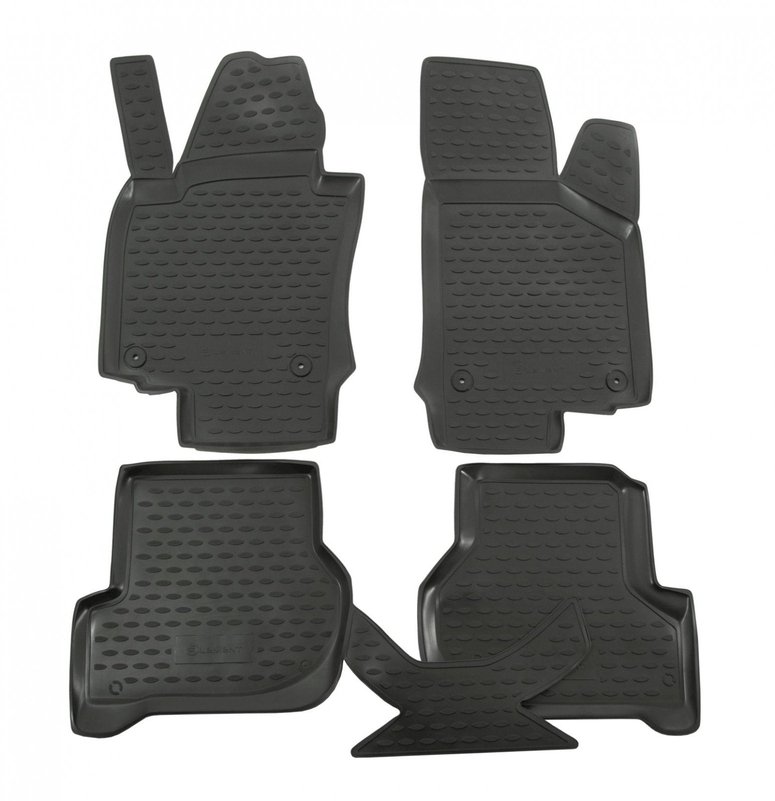 Covorase din cauciuc tip tavita Premium, Skoda Octavia II, 2004-2012