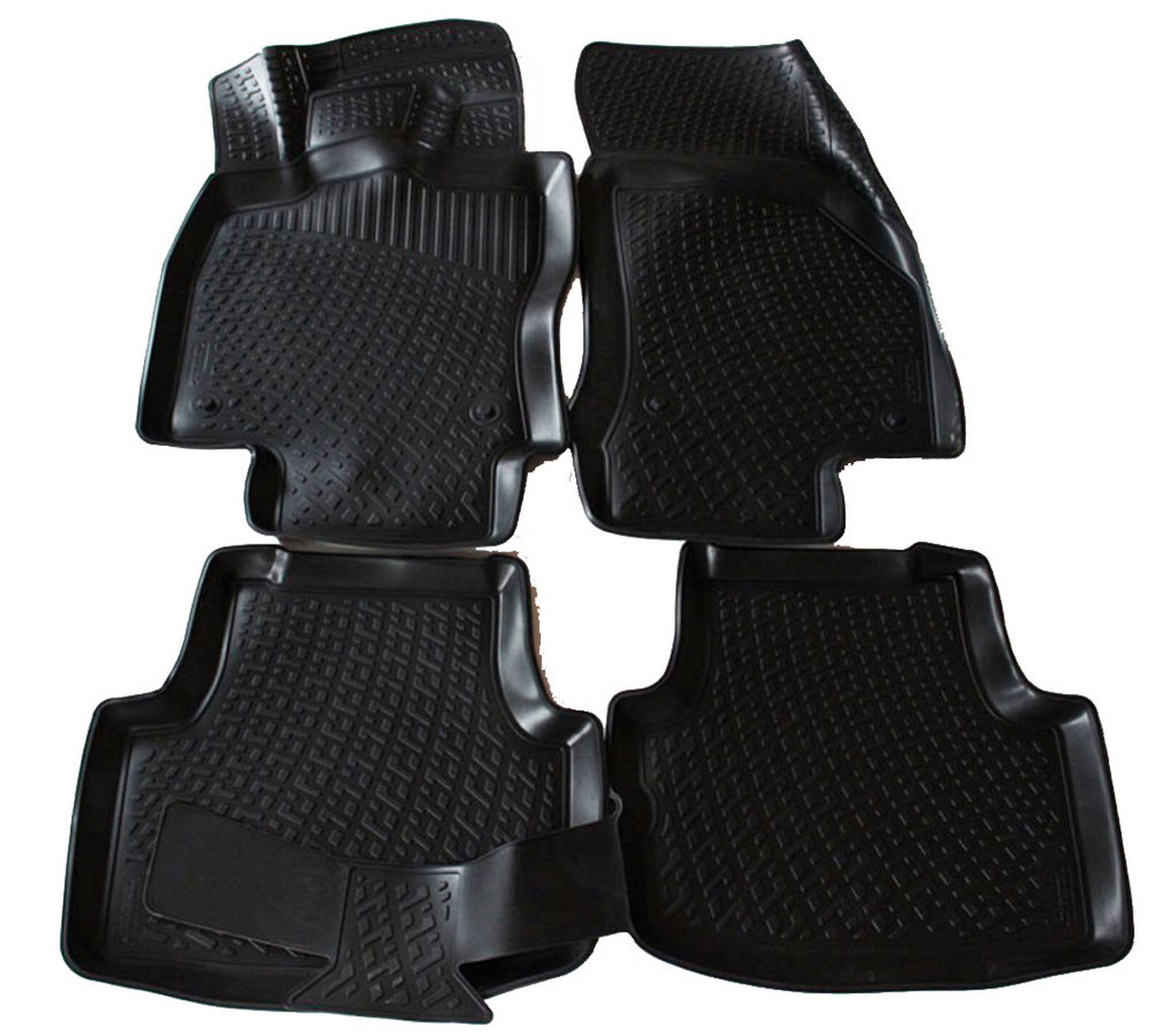 Covorase din cauciuc tip tavita Premium, Skoda Octavia III, 2012-2019