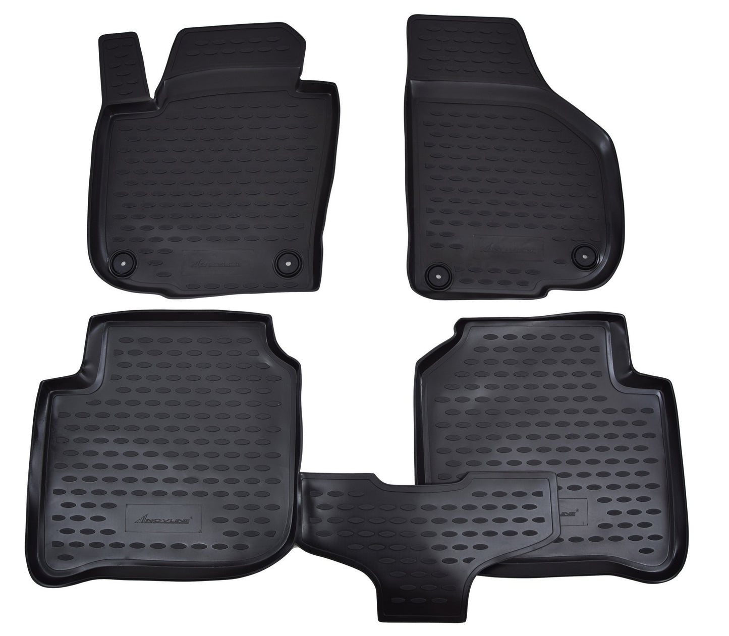 Covorase din cauciuc tip tavita Premium, Skoda Superb, 2008-2015