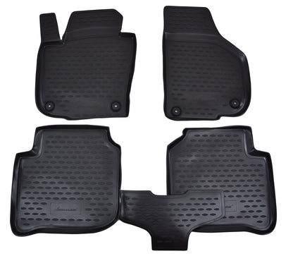 Covorase din cauciuc tip tavita Premium, Skoda Superb, 2008-2015