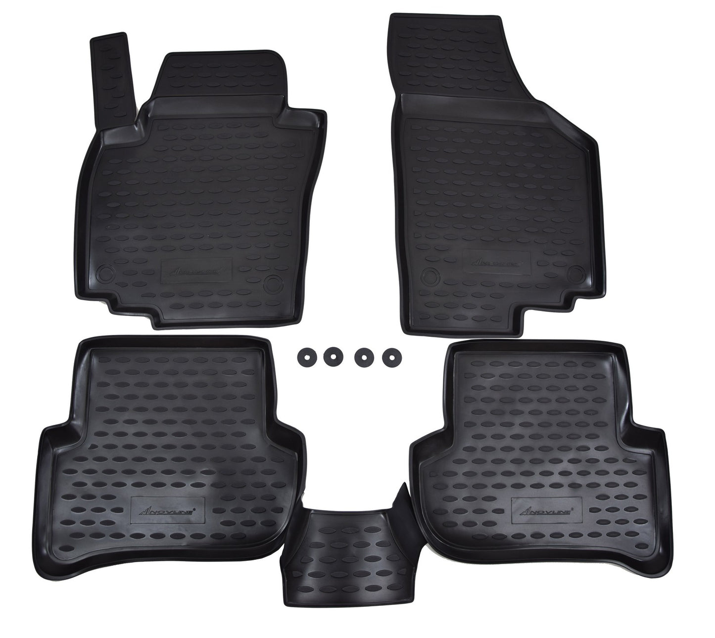 Covorase din cauciuc tip tavita Premium, Skoda Yeti, 2009-2017
