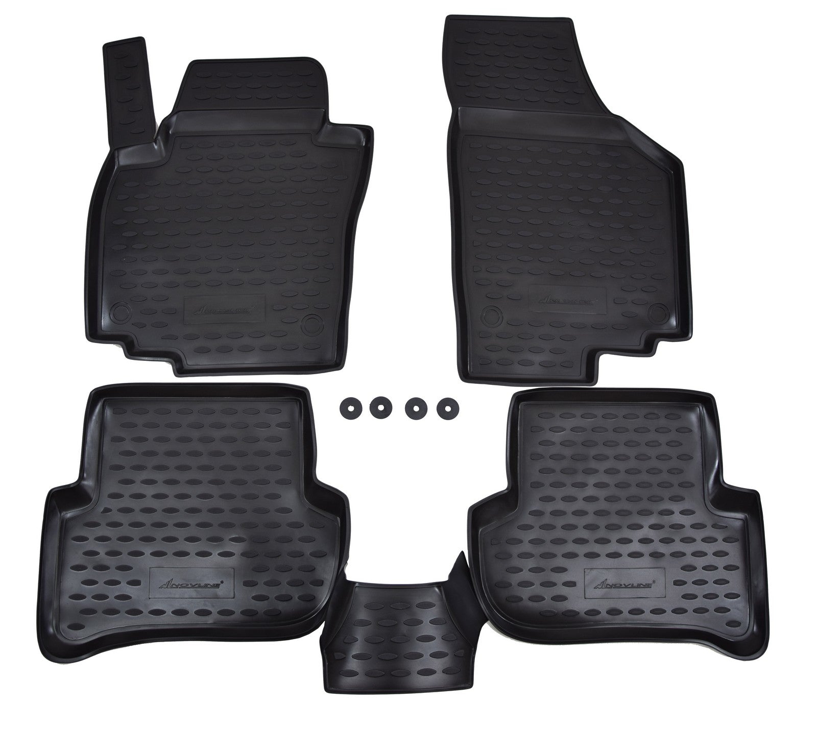 Covorase din cauciuc tip tavita Premium, Skoda Yeti, 2009-2017