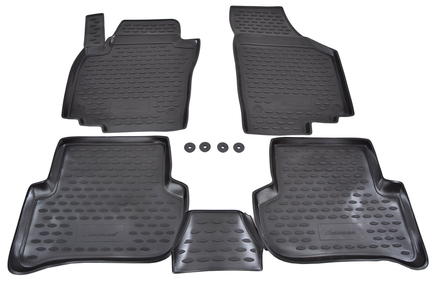 Covorase din cauciuc tip tavita Premium, Skoda Yeti, 2009-2017