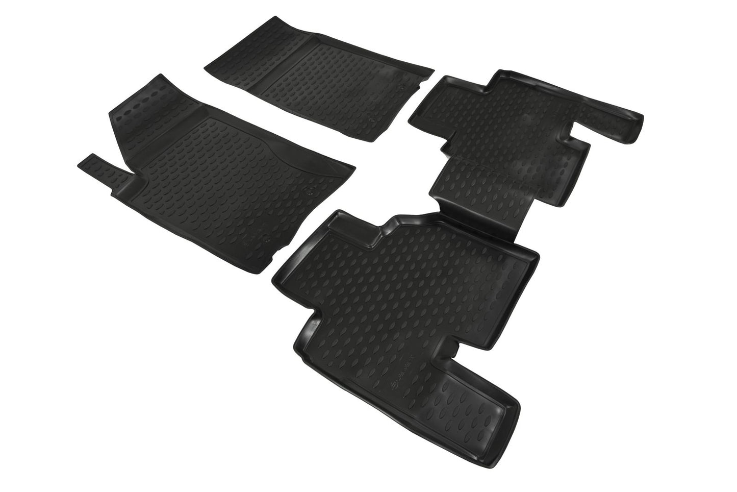 Covorase din cauciuc tip tavita Premium, Ssangyong Actyon Sports, 2012-2018