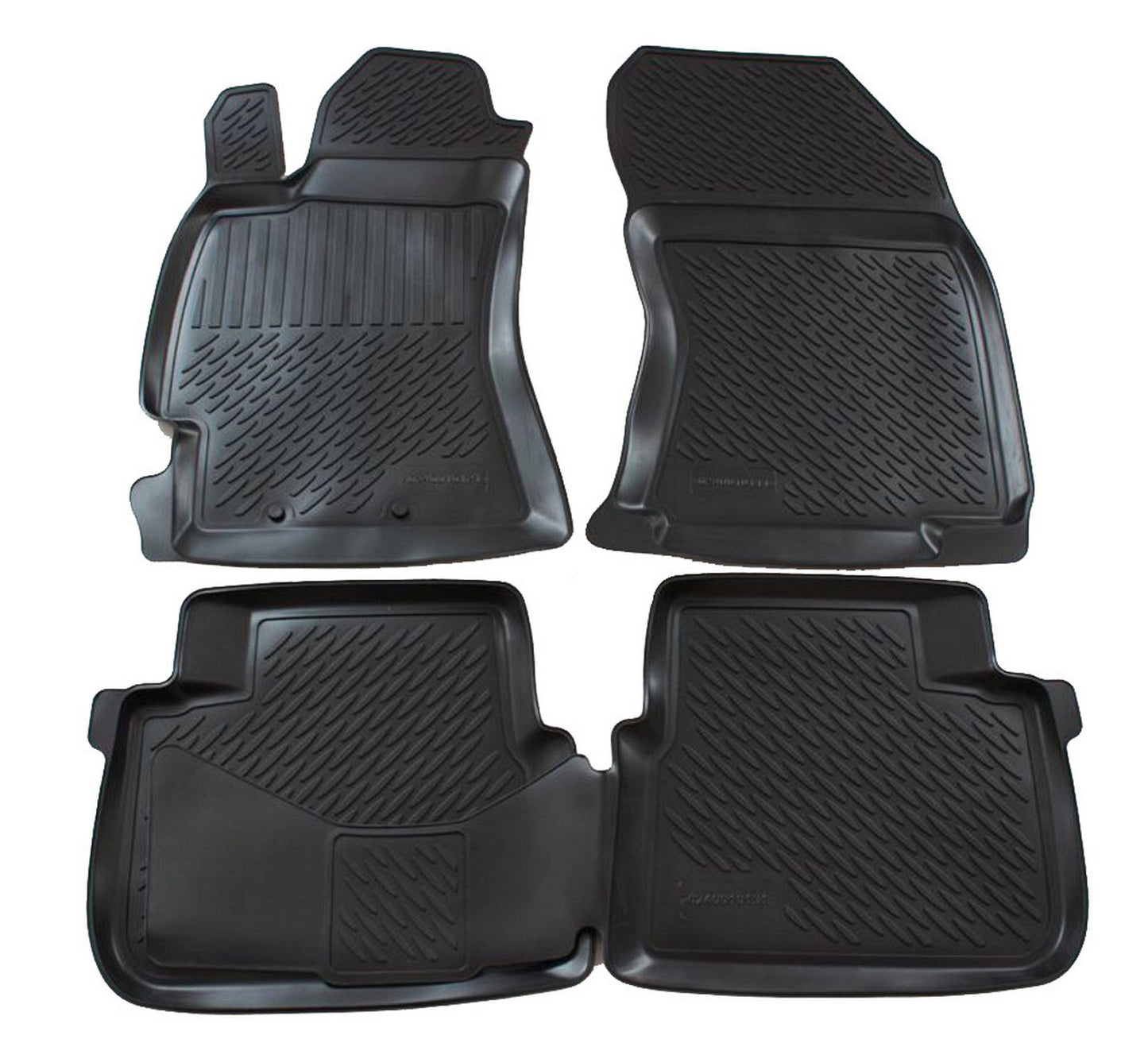 Covorase din cauciuc tip tavita Premium, Subaru Forester, 2008-2013