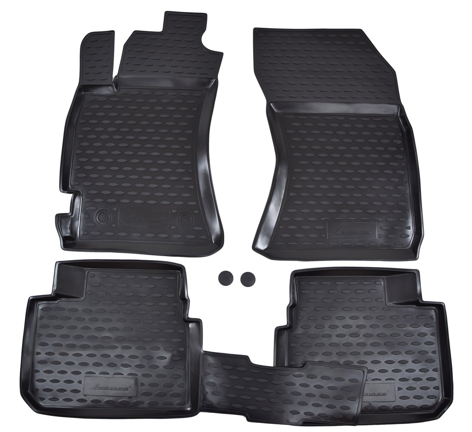 Covorase din cauciuc tip tavita Premium, Subaru Forester, 2008-2013