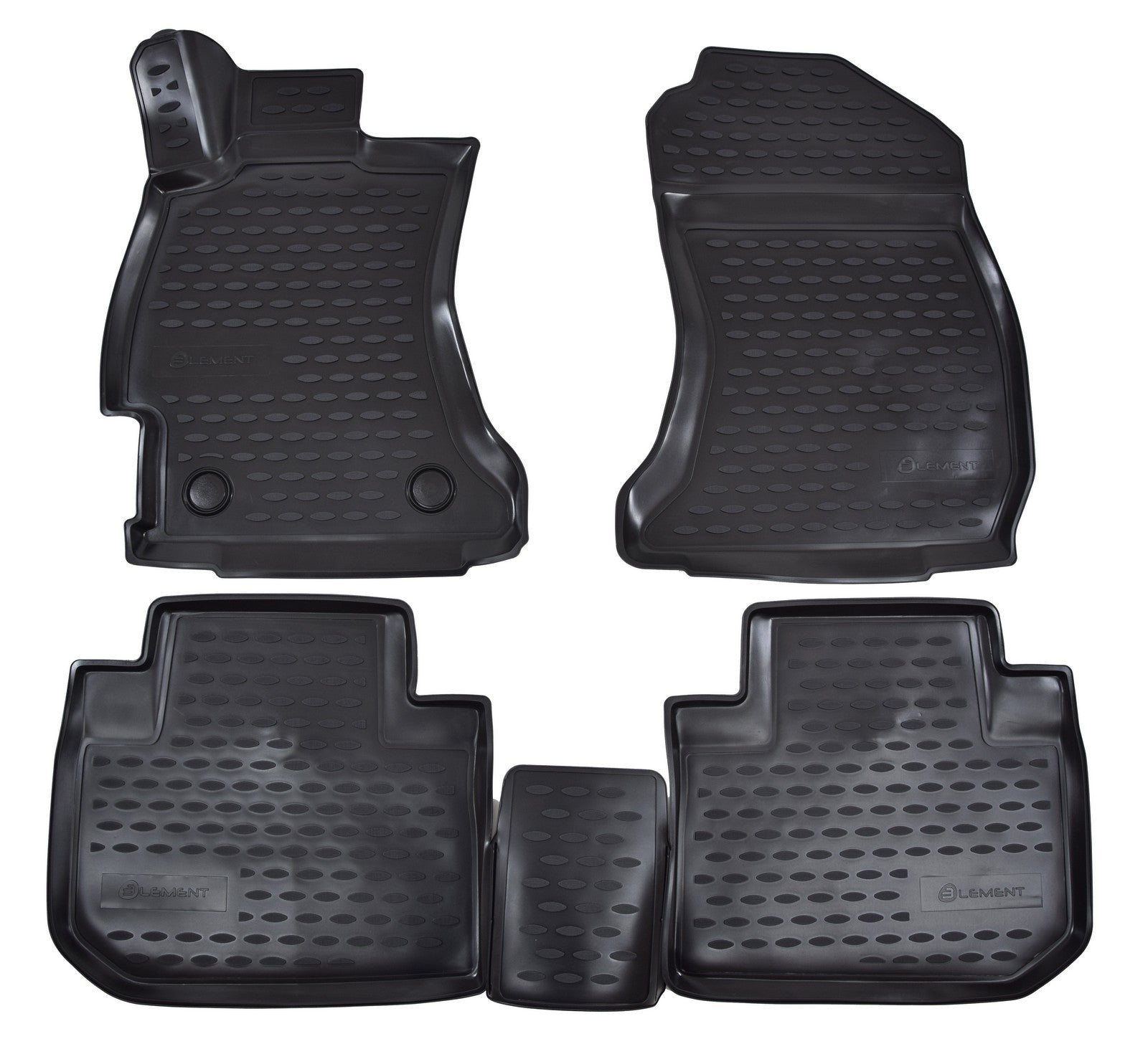 Covorase din cauciuc tip tavita Premium, Subaru Forester, 2013-2018