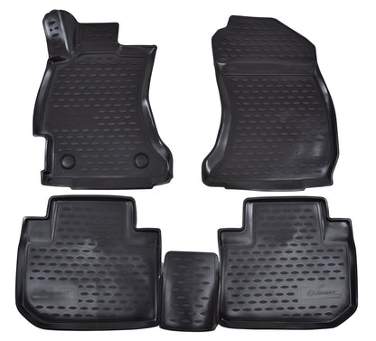 Covorase din cauciuc tip tavita Premium, Subaru Forester, 2013-2018