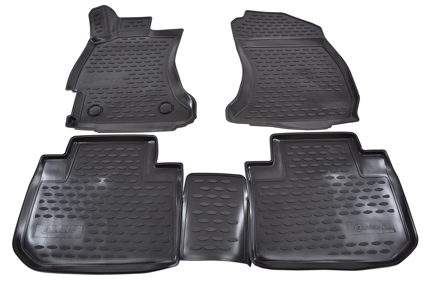 Covorase din cauciuc tip tavita Premium, Subaru Forester, 2013-2018