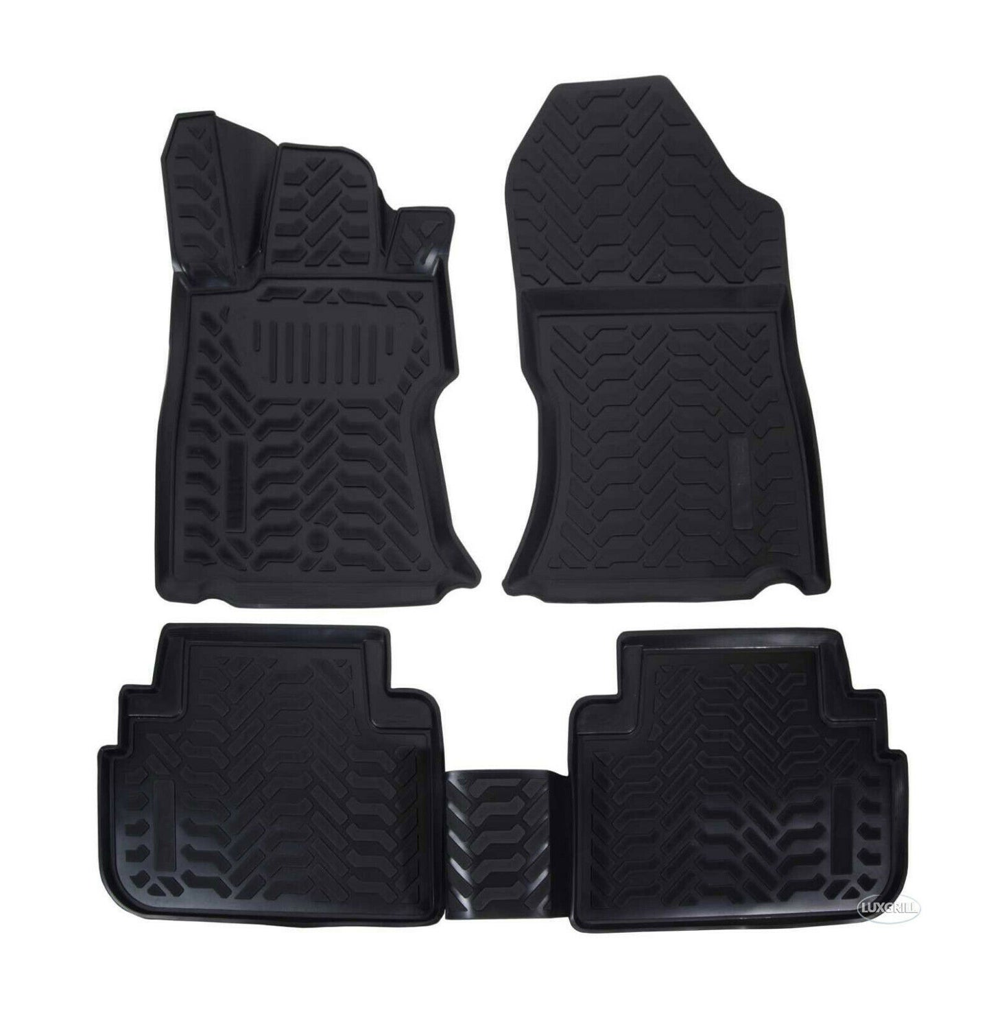 Covorase din cauciuc tip tavita Premium, Subaru Forester, 2018-