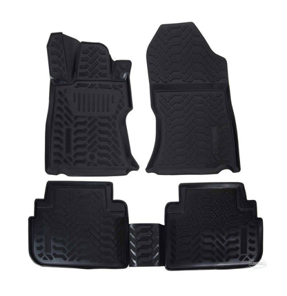 Covorase din cauciuc tip tavita Premium, Subaru Forester, 2018-