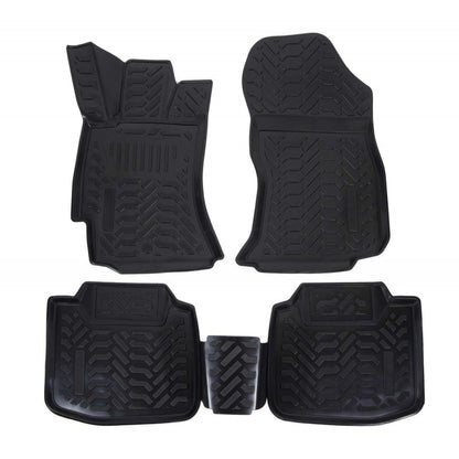 Covorase din cauciuc tip tavita Premium, Subaru Legacy, 2015-