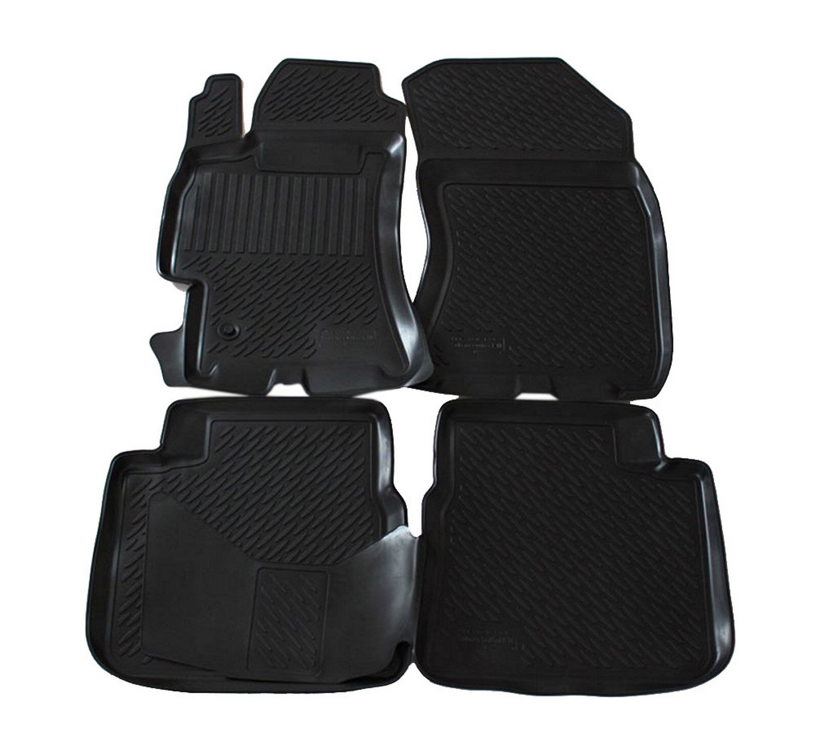 Covorase din cauciuc tip tavita Premium, Subaru Outback, 2003-2009