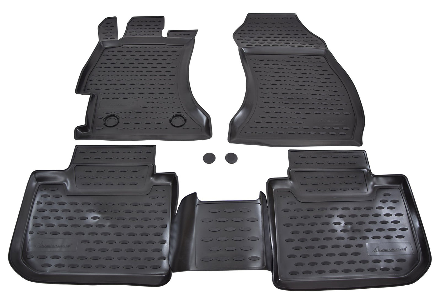 Covorase din cauciuc tip tavita Premium, Subaru XV, 2012-2017