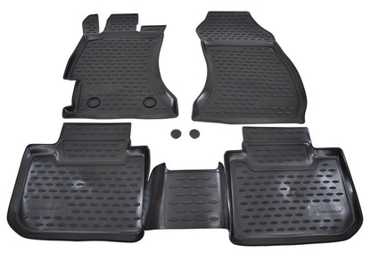 Covorase din cauciuc tip tavita Premium, Subaru XV, 2012-2017