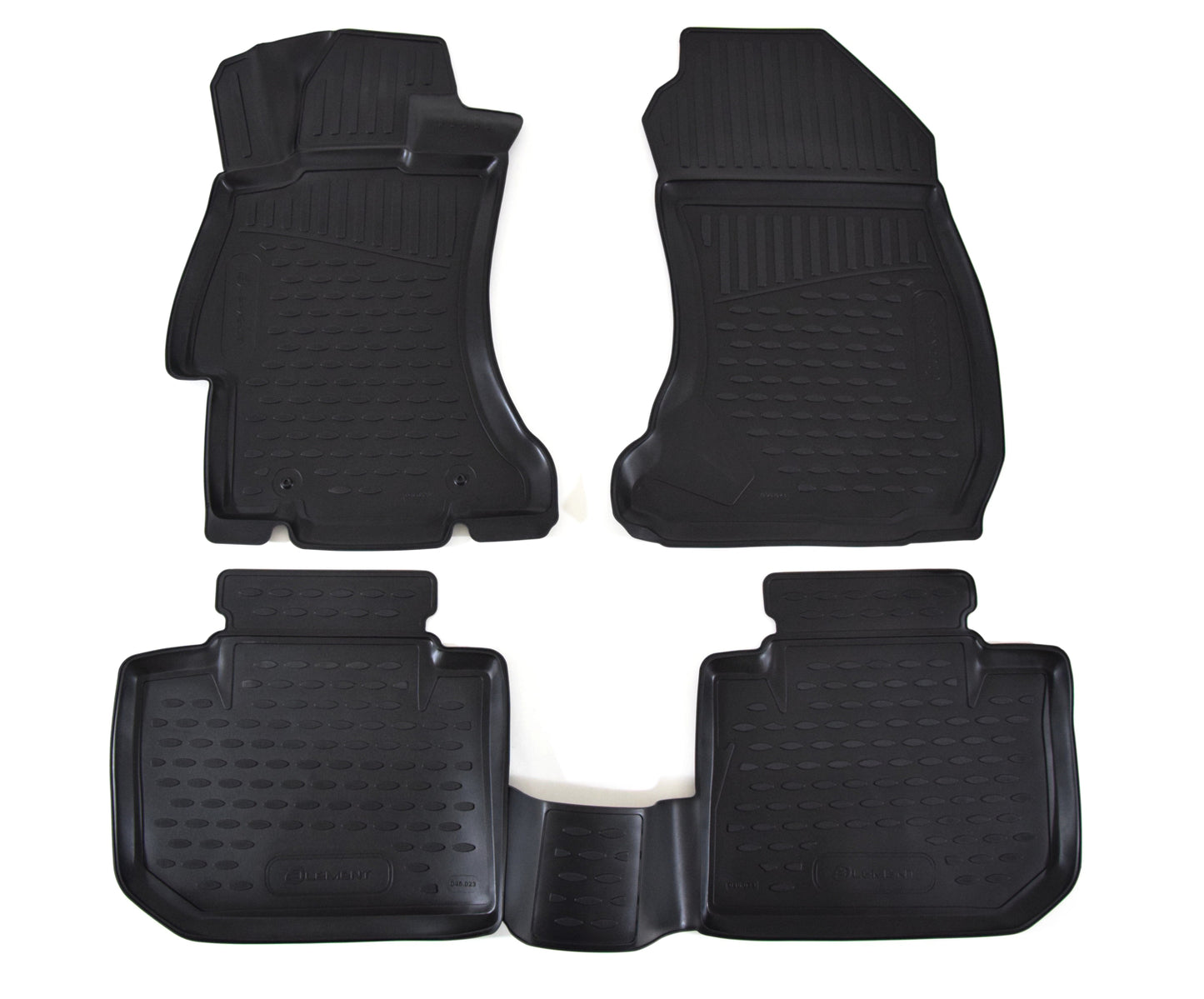 Covorase din cauciuc tip tavita Premium, Subaru XV, 2012-2017