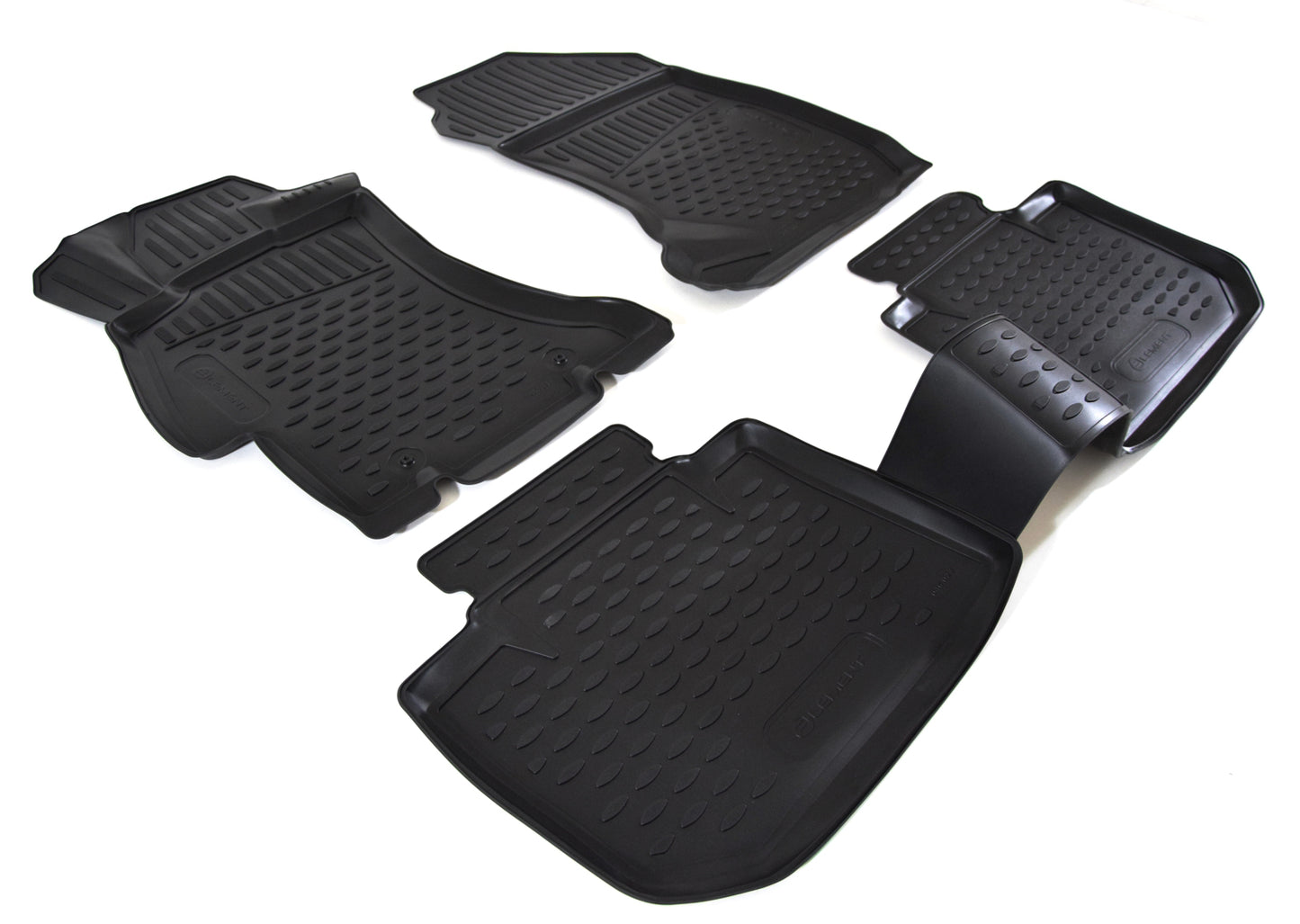 Covorase din cauciuc tip tavita Premium, Subaru XV, 2012-2017