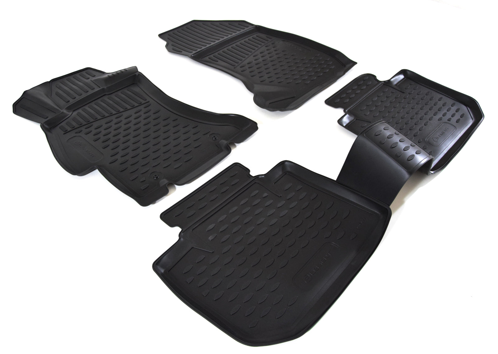 Covorase din cauciuc tip tavita Premium, Subaru XV, 2012-2017