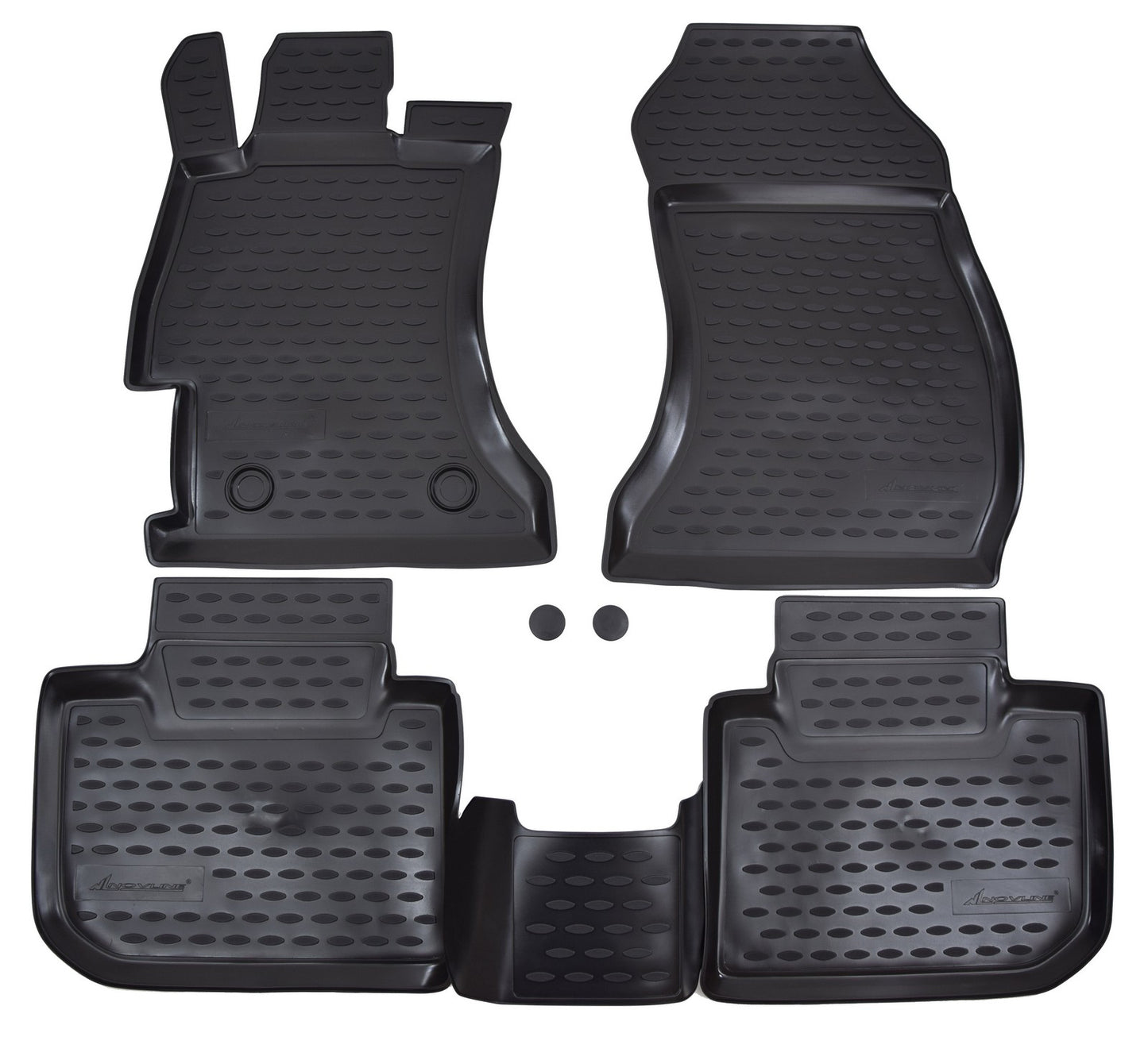 Covorase din cauciuc tip tavita Premium, Subaru XV, 2012-2017