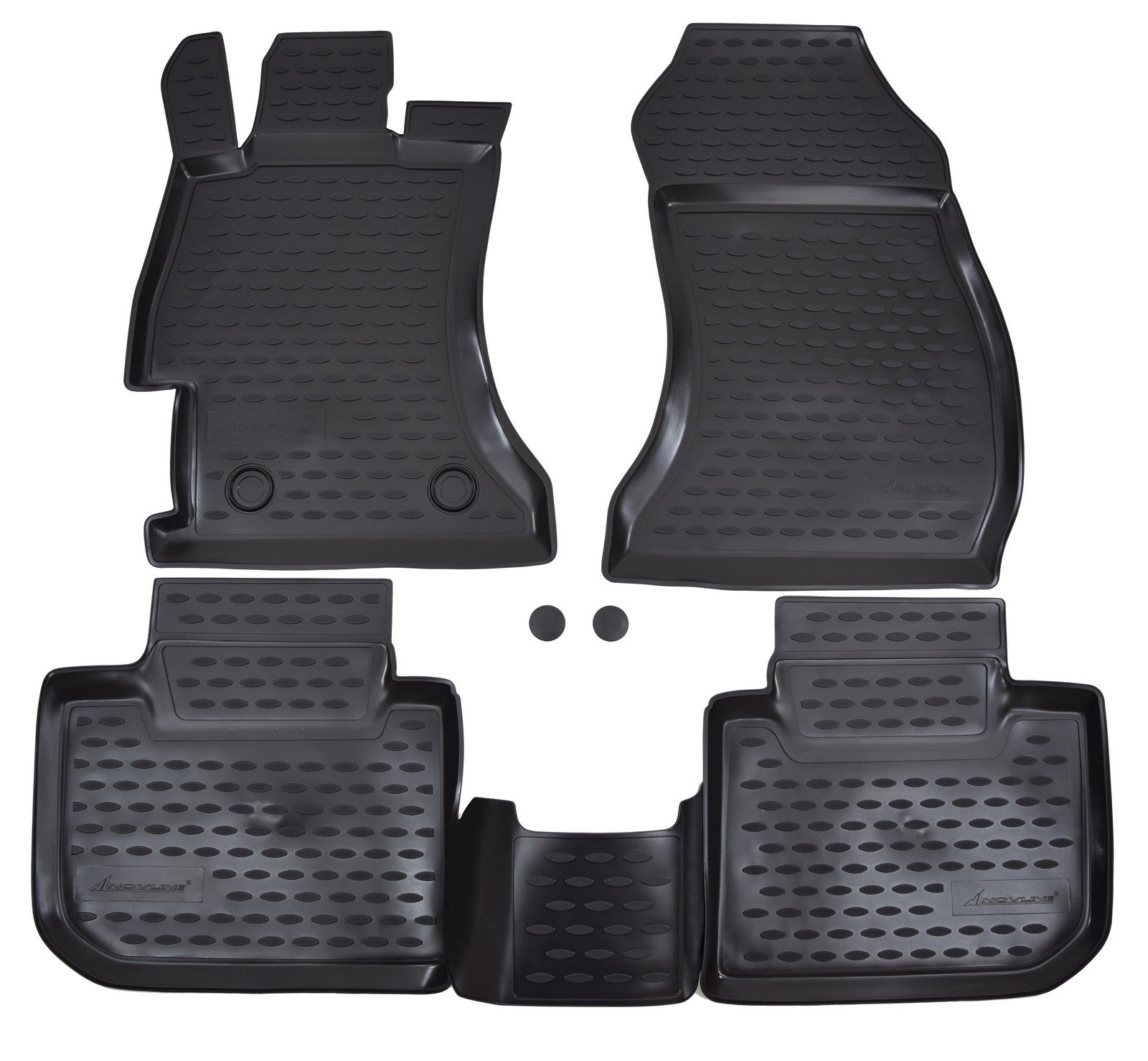 Covorase din cauciuc tip tavita Premium, Subaru XV, 2012-2017