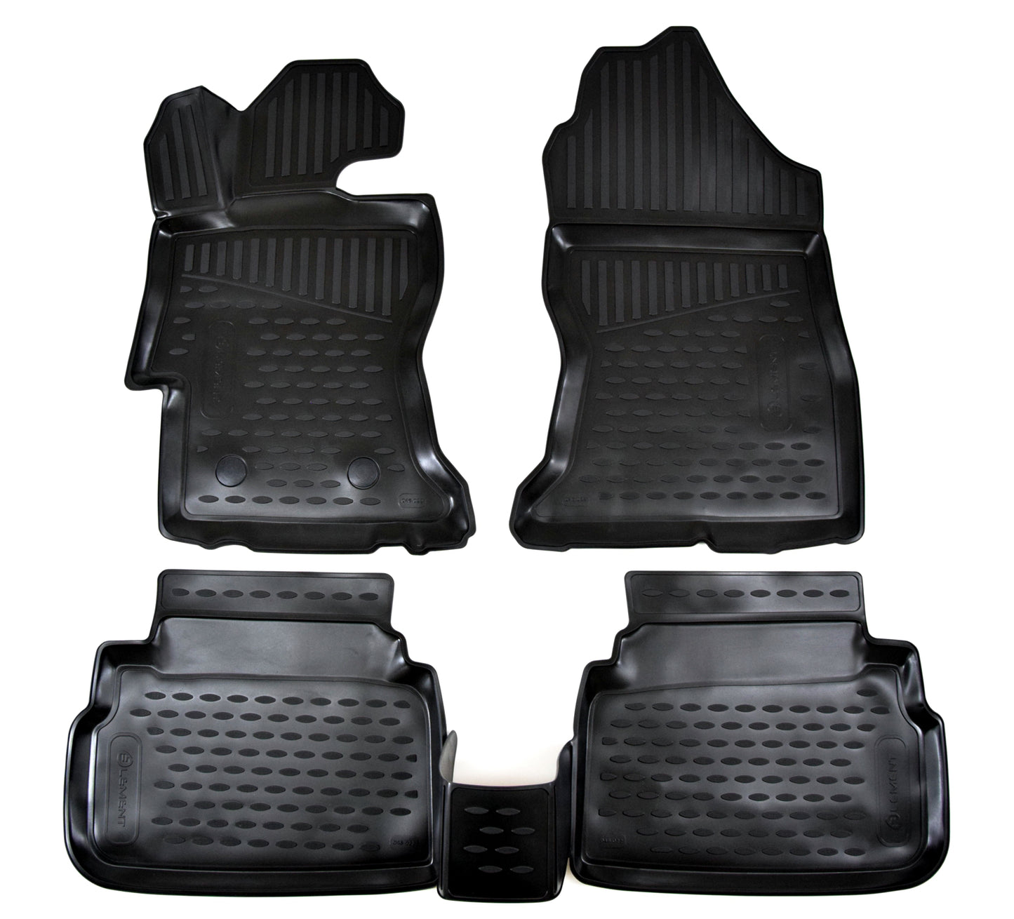 Covorase din cauciuc tip tavita Premium, Subaru XV, CUV, 2017-