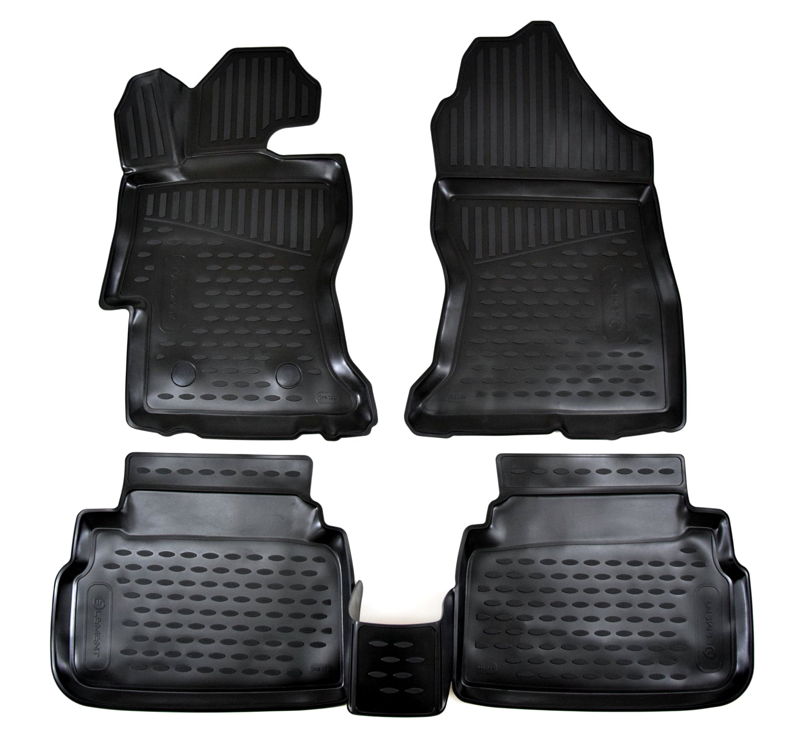 Covorase din cauciuc tip tavita Premium, Subaru XV, CUV, 2017-