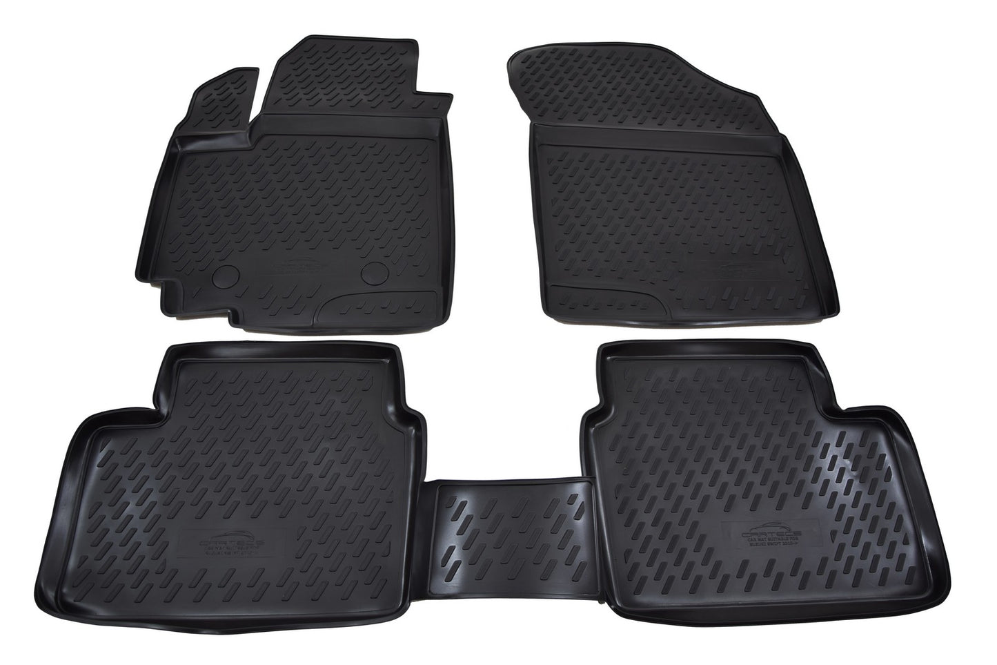 Covorase din cauciuc tip tavita Premium, Suzuki Swift, 2010-2017