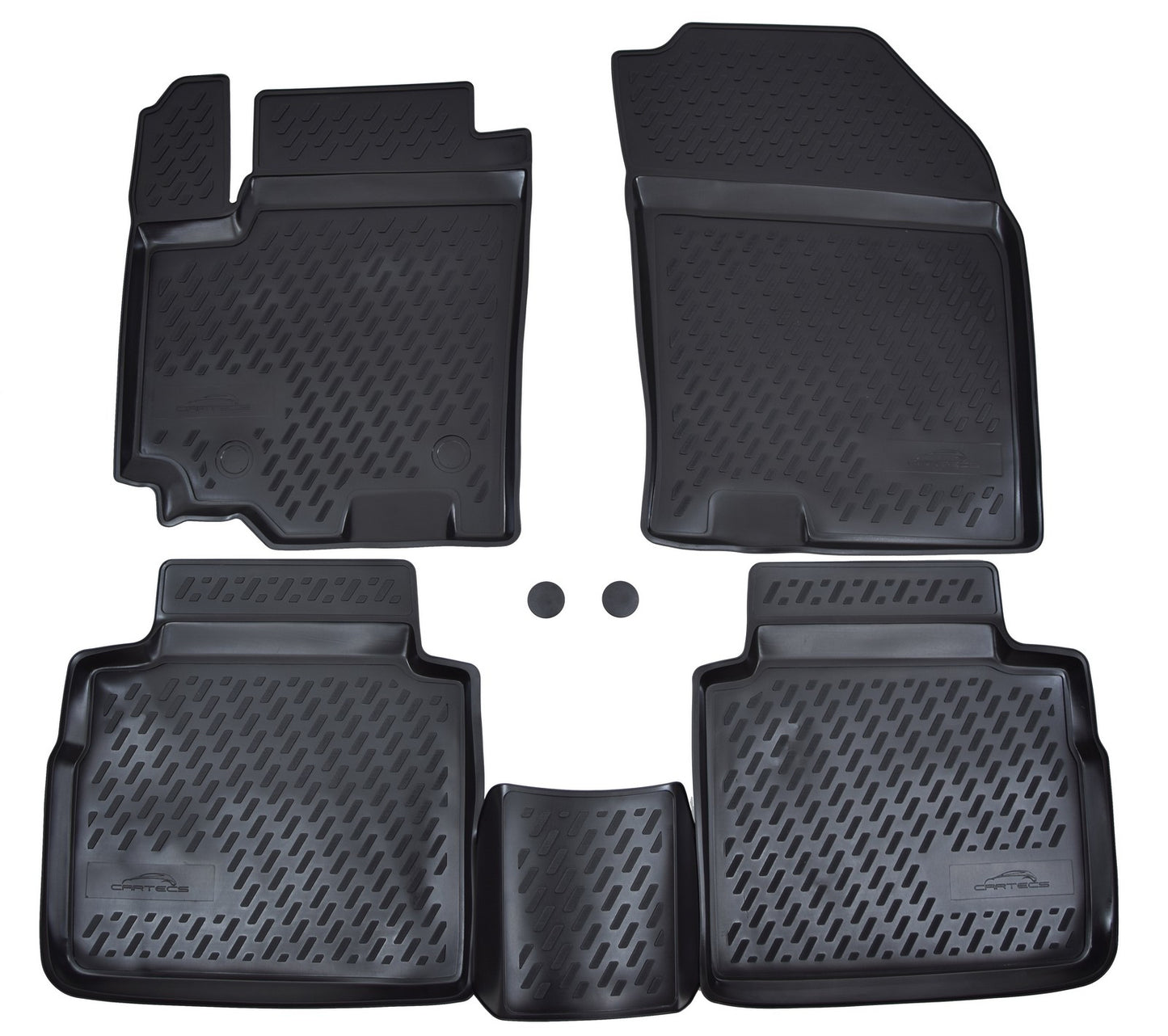 Covorase din cauciuc tip tavita Premium, Suzuki SX4 S-Cross, 2013-
