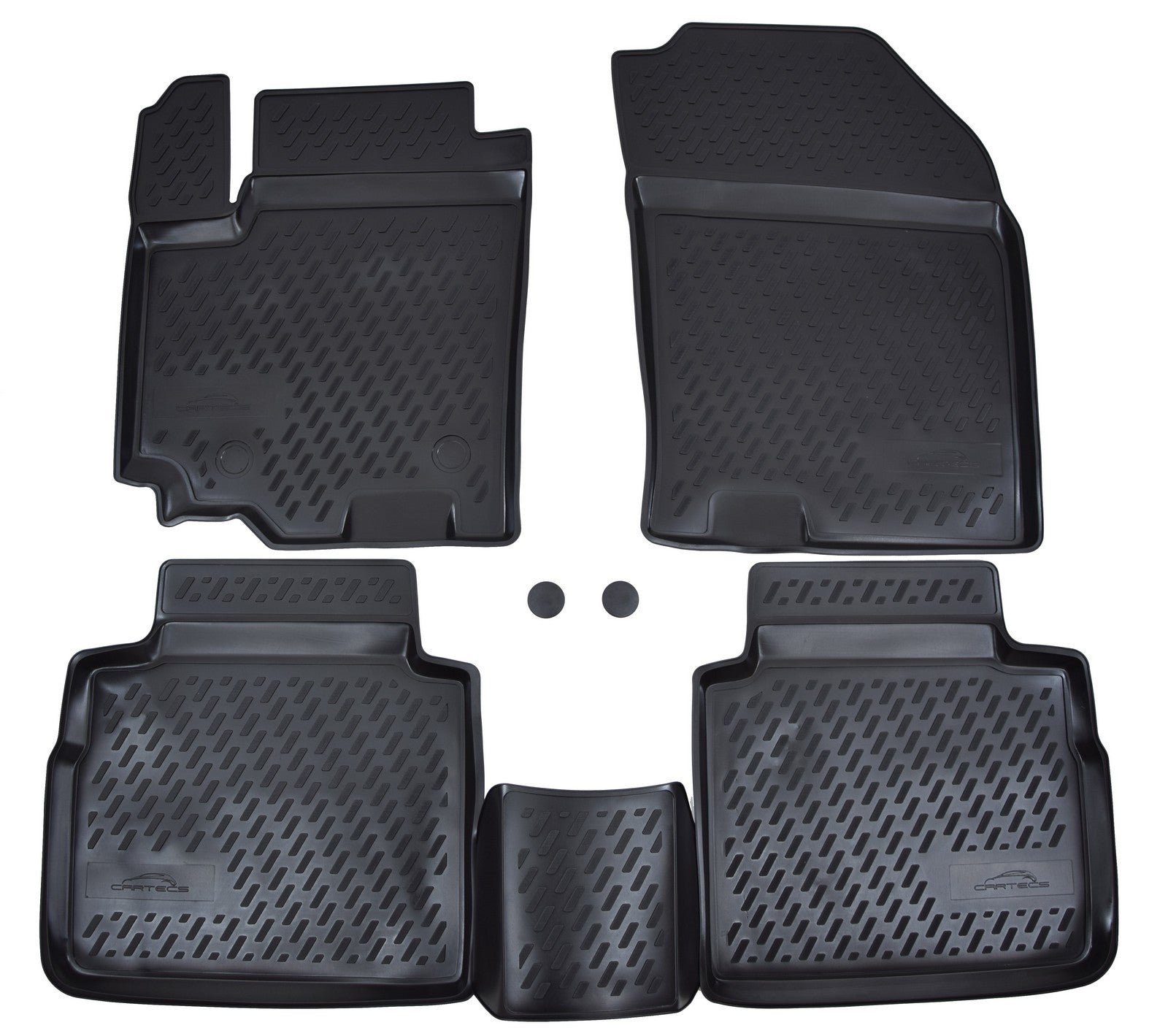 Covorase din cauciuc tip tavita Premium, Suzuki SX4 S-Cross, 2013-