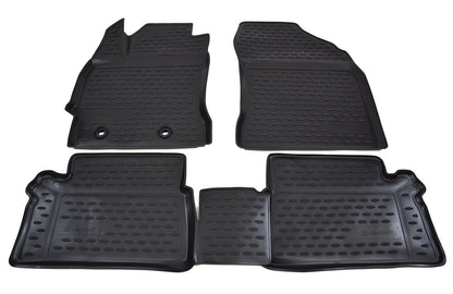 Covorase din cauciuc tip tavita Premium, Toyota Auris, 2012-2019