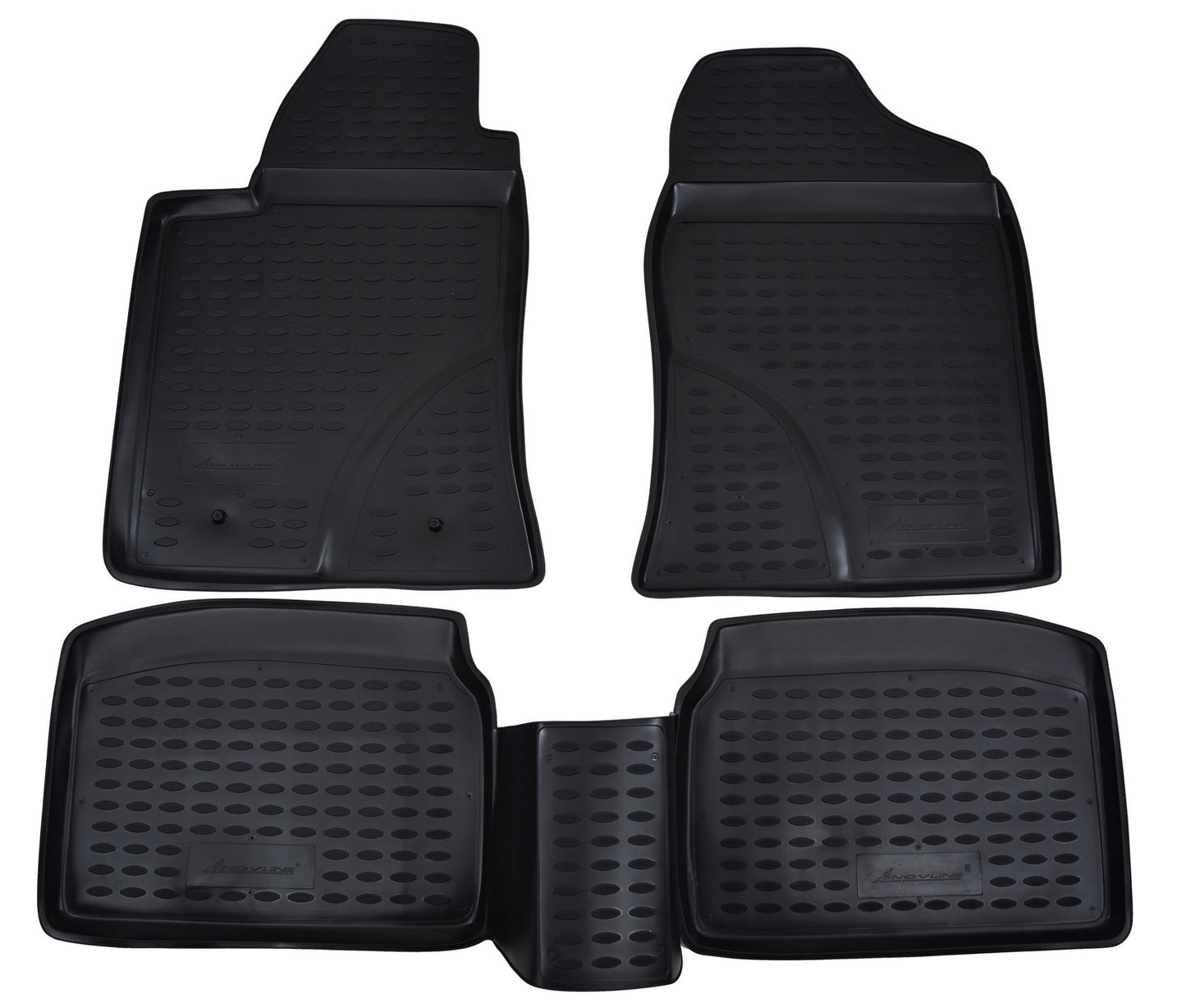 Covorase din cauciuc tip tavita Premium, Toyota Avensis, 2003-2009