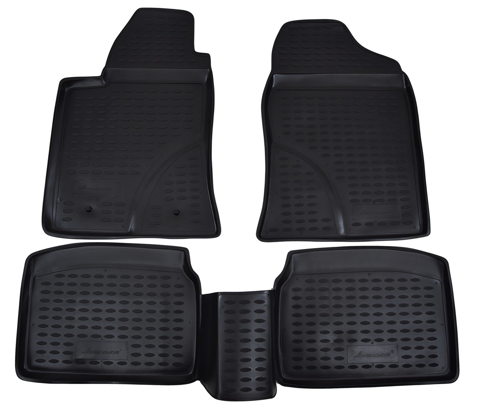 Covorase din cauciuc tip tavita Premium, Toyota Avensis, 2003-2009