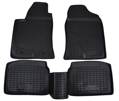 Covorase din cauciuc tip tavita Premium, Toyota Avensis, 2003-2009
