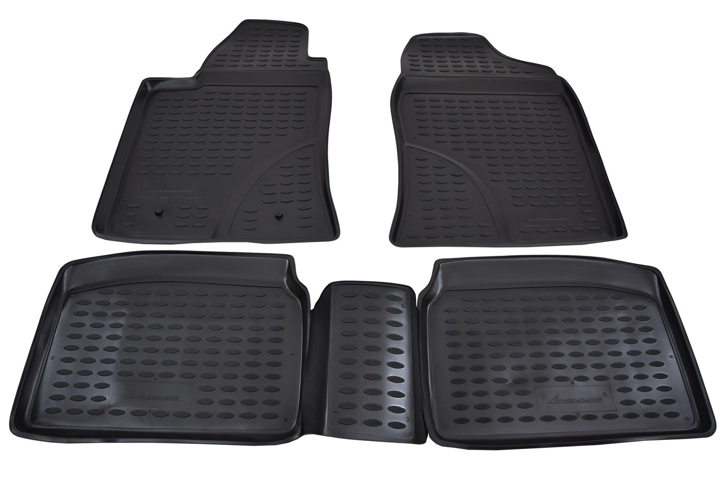 Covorase din cauciuc tip tavita Premium, Toyota Avensis, 2003-2009