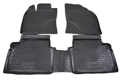 Covorase din cauciuc tip tavita Premium, Toyota Avensis, 2009-2018