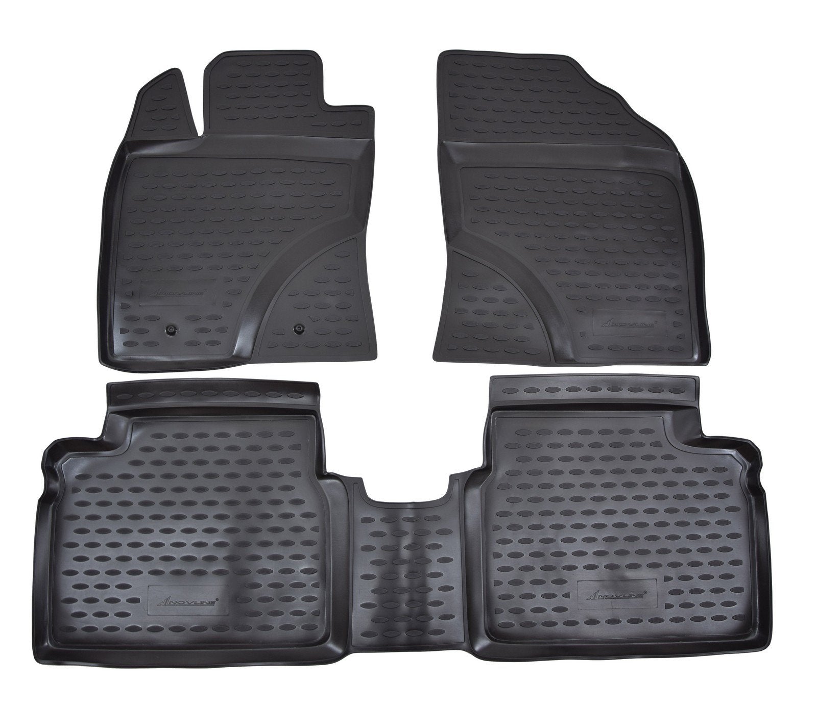 Covorase din cauciuc tip tavita Premium, Toyota Avensis, 2009-2018