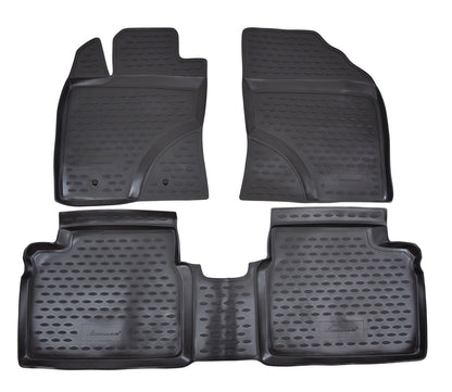 Covorase din cauciuc tip tavita Premium, Toyota Avensis, 2009-2018