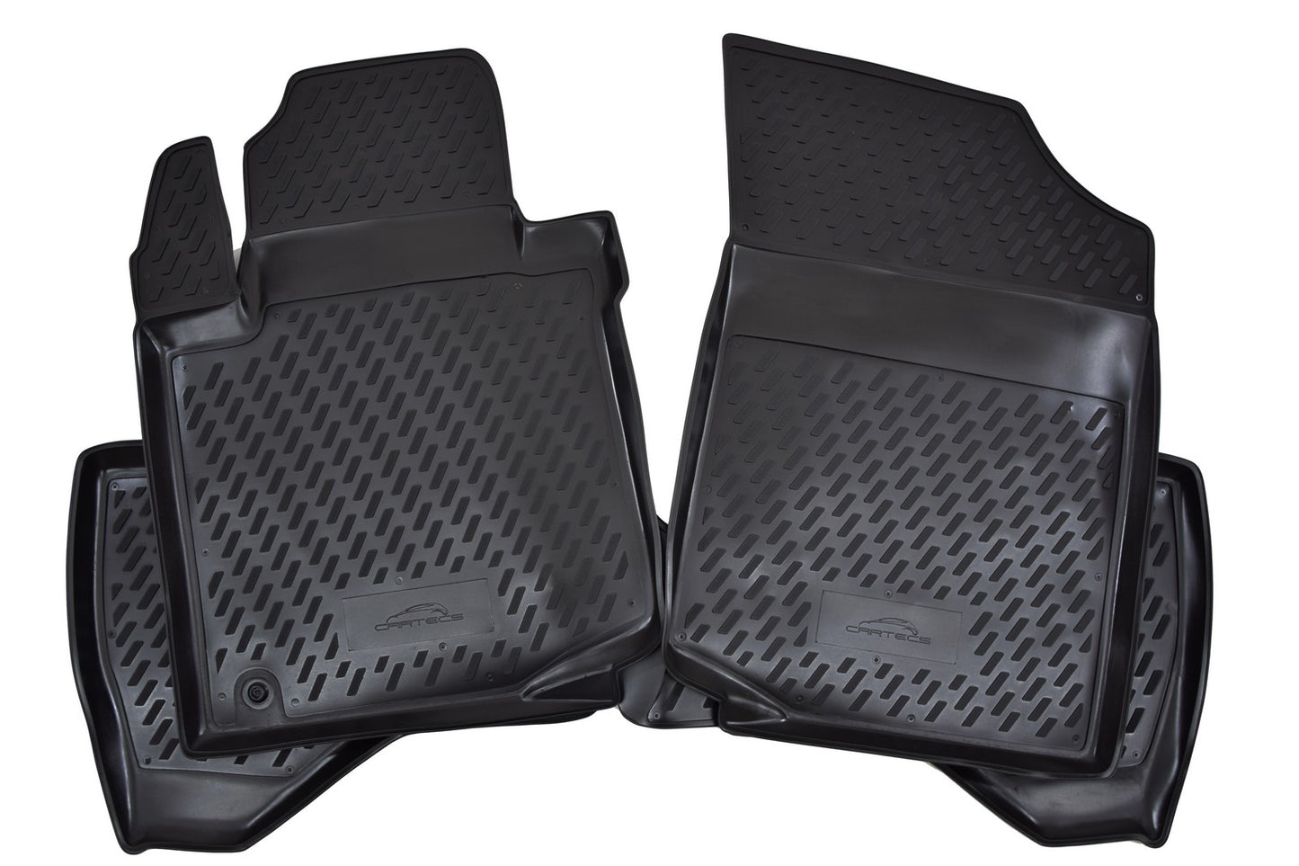 Covorase din cauciuc tip tavita Premium, Toyota Aygo, 2005-2014