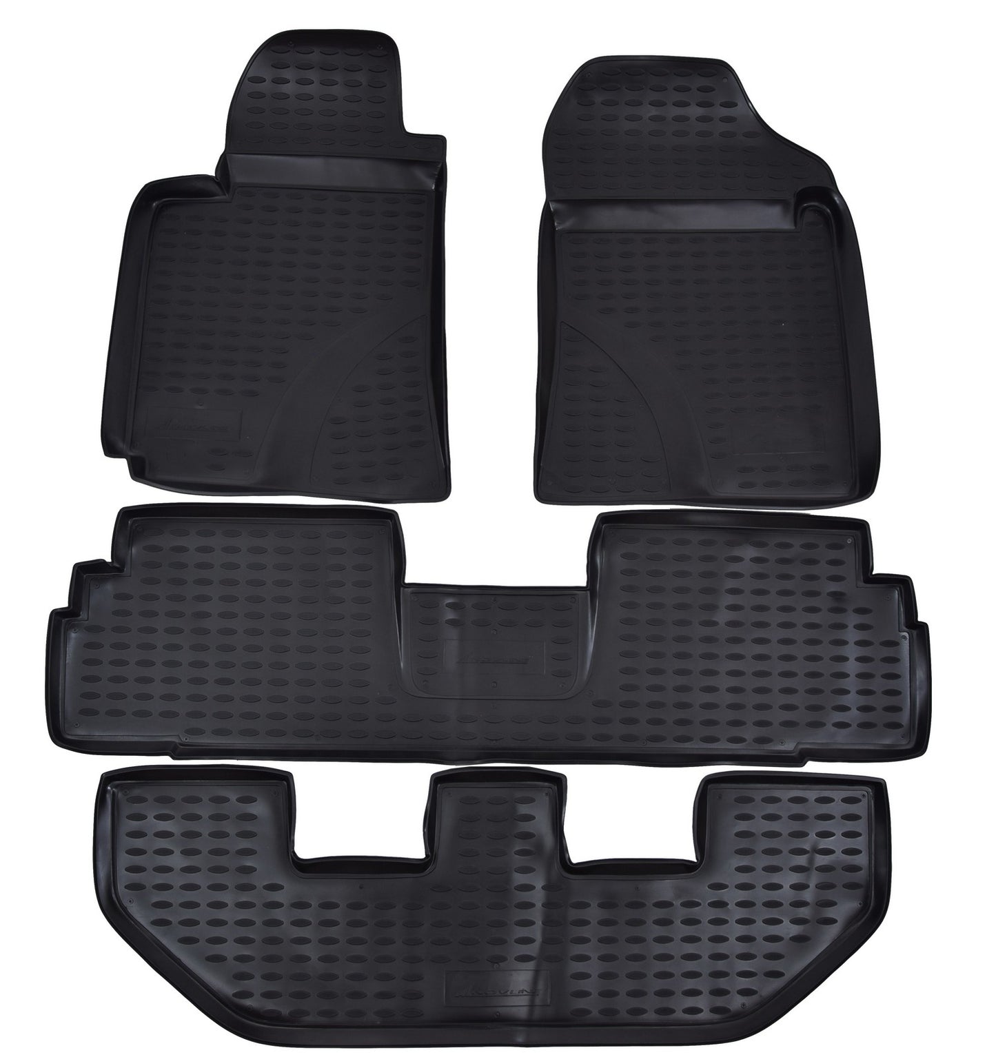 Covorase din cauciuc tip tavita Premium, Toyota Corolla Verso, 2004-2009