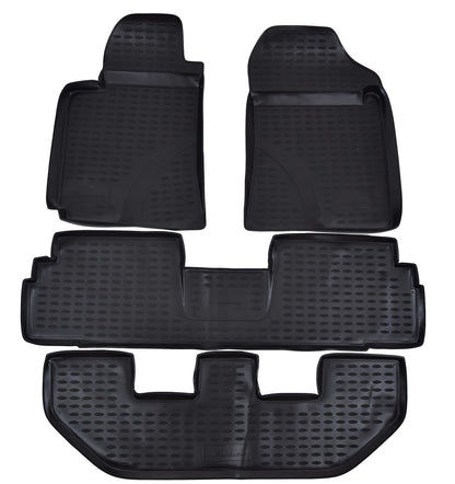 Covorase din cauciuc tip tavita Premium, Toyota Corolla Verso, 2004-2009