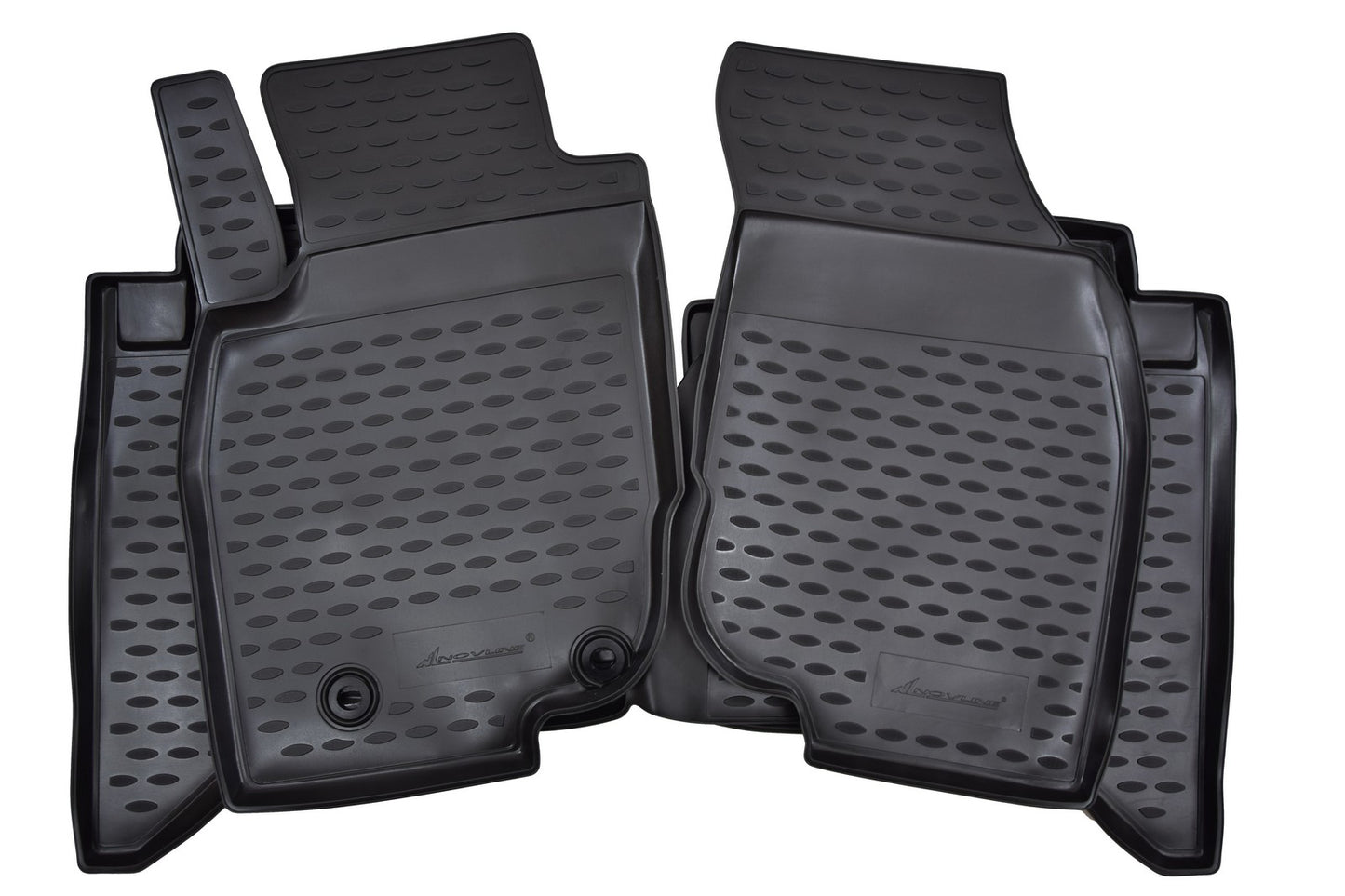 Covorase din cauciuc tip tavita Premium, Toyota Hilux, pick-up, 2011-2015