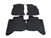 Covorase din cauciuc tip tavita Premium, Toyota Hilux, 2016-