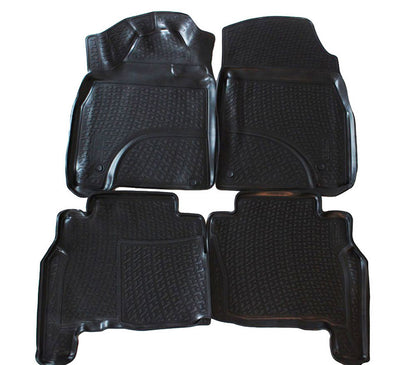 Covorase din cauciuc tip tavita Premium, Toyota Land Cruiser (J200), 2009-
