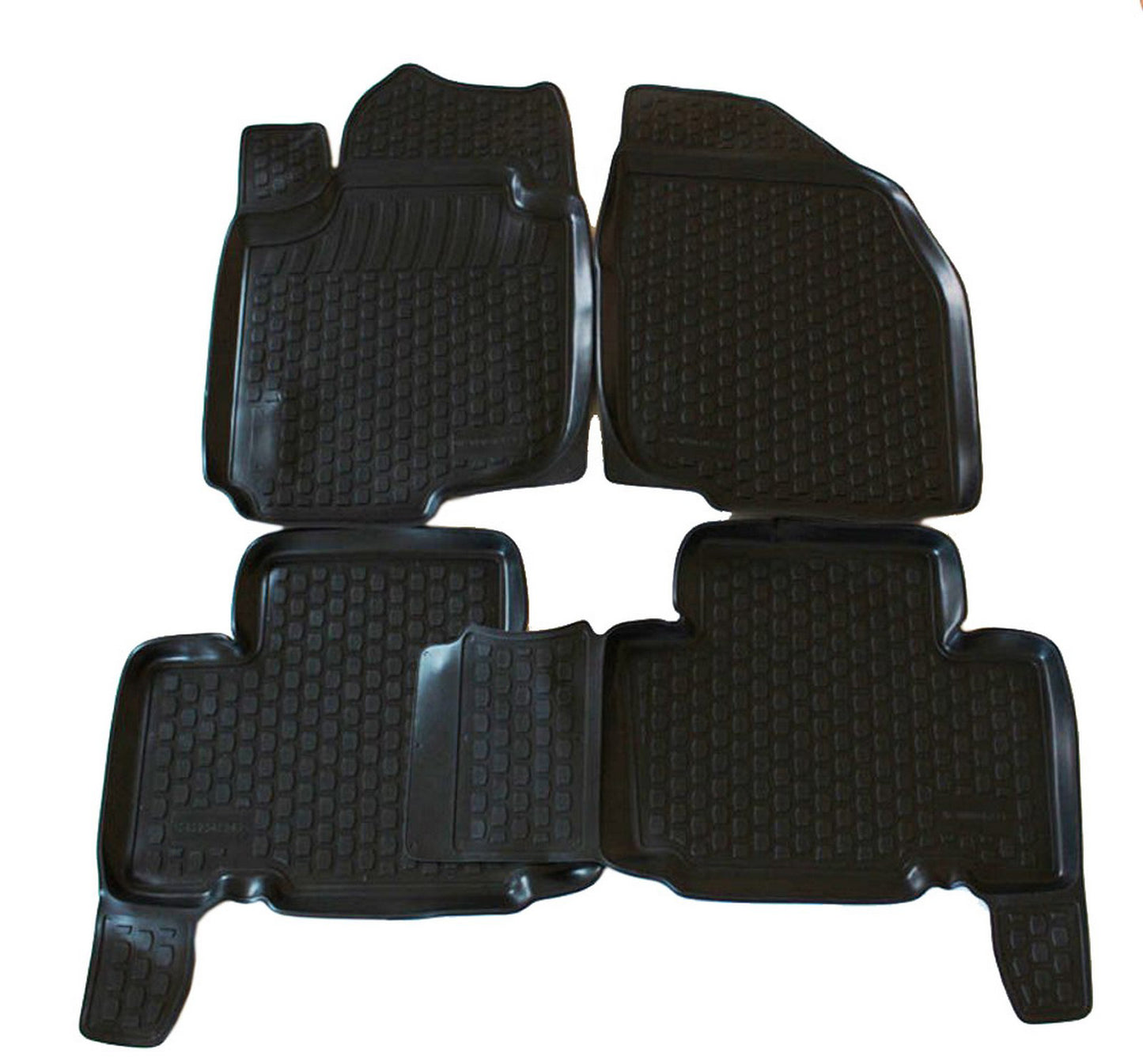 Covorase din cauciuc tip tavita Premium, Toyota RAV4, 2006-2012