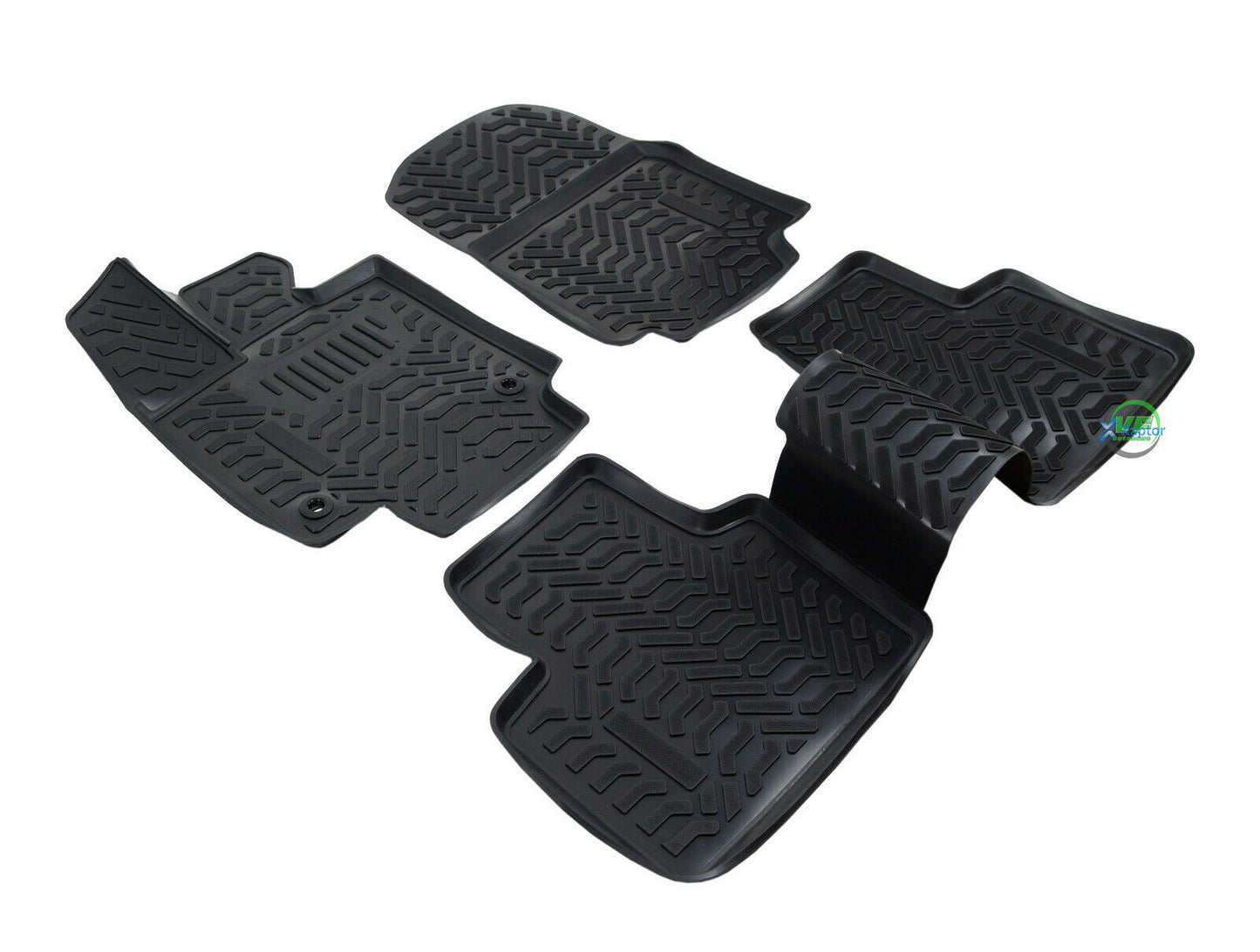 Covorase din cauciuc tip tavita Premium, Toyota RAV4, SUV, 2018-