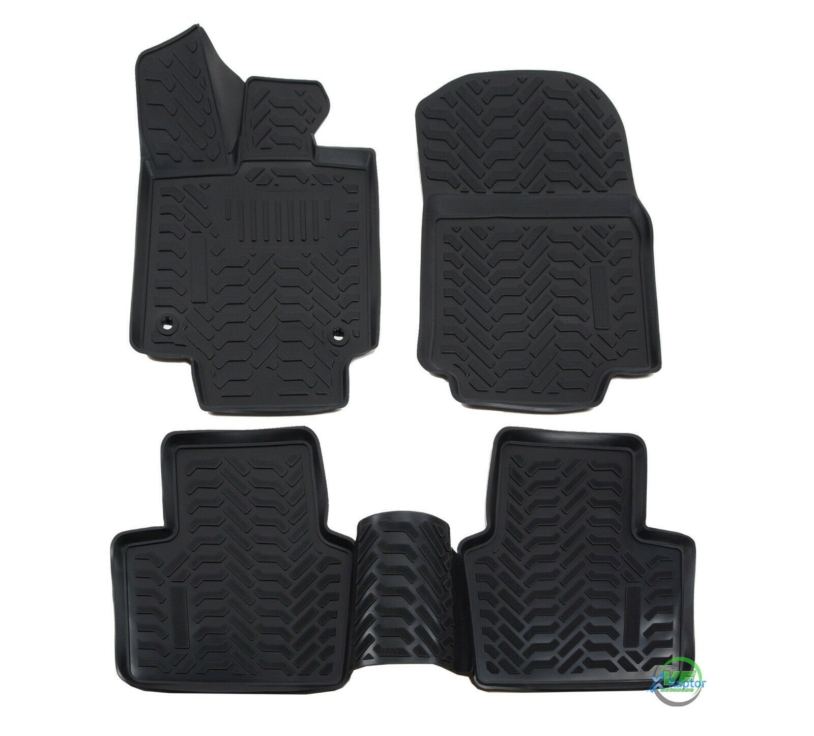 Covorase din cauciuc tip tavita Premium, Toyota RAV4, SUV, 2018-