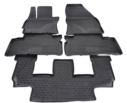 Covorase din cauciuc tip tavita Premium, Toyota Verso, 2009-2013